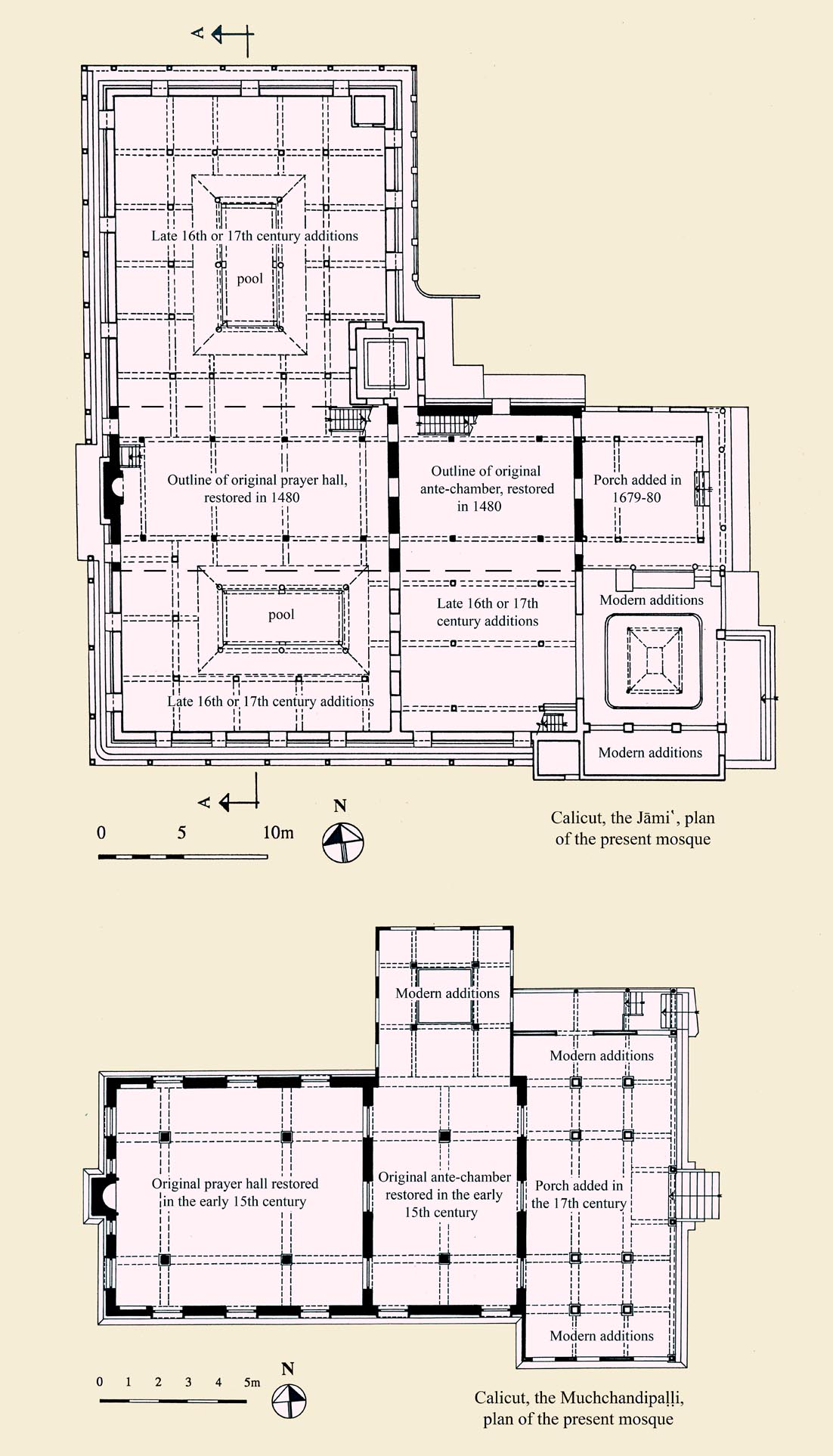 Malabar,_EI3_Calicut_entry_Jami`_and_Muchchandipall,_present_plan
